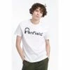 Penfield Bear Chest White Print T-Shirt