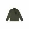 Penfield Green Woven Trim Sweatshirt