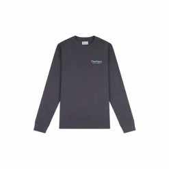 Penfield Black Sketch Mountain Back Graphic Long-Sleeved T-Shirt