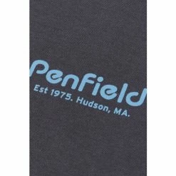 Penfield Black Sketch Mountain Back Graphic Long-Sleeved T-Shirt -Penfield Shop unnamed file 501