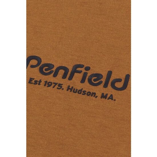 Penfield Brown Hudson Script T-Shirt 3 Penfield Brown Hudson Script T-Shirt - Image 3