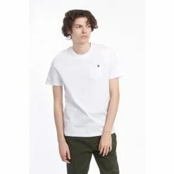 Penfield White Chest Pocket T-Shirt