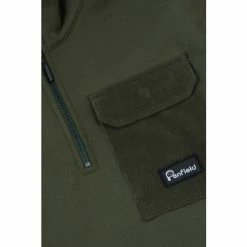 Penfield Green Woven Trim Sweatshirt 2 Penfield Green Woven Trim Sweatshirt -Penfield Shop unnamed file 51