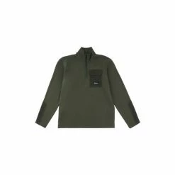 Penfield Green Woven Trim Sweatshirt 3 Penfield Green Woven Trim Sweatshirt -Penfield Shop unnamed file 52