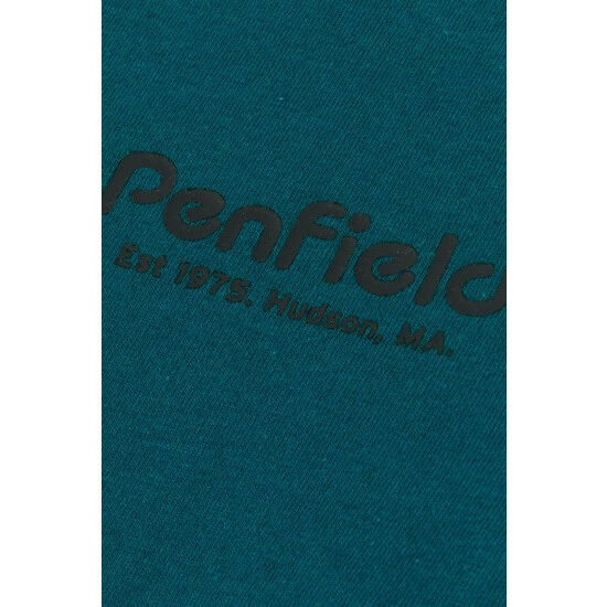 Penfield Blue Sketch Mountain Back Graphic Long-Sleeved T-Shirt 3 Penfield Blue Sketch Mountain Back Graphic Long-Sleeved T-Shirt - Image 3