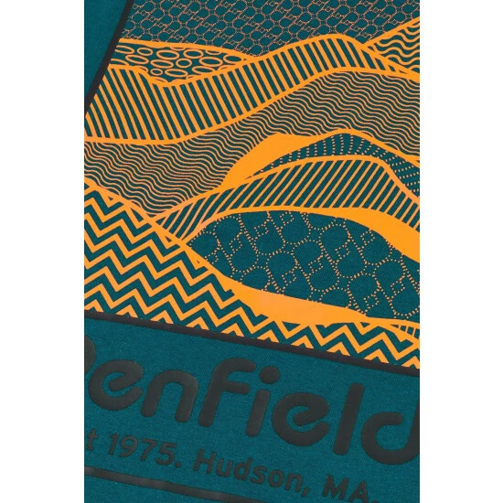 Penfield Blue Sketch Mountain Back Graphic Long-Sleeved T-Shirt 4 Penfield Blue Sketch Mountain Back Graphic Long-Sleeved T-Shirt - Image 4