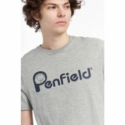 Penfield Bear Chest Grey Print T-Shirt 2 Penfield Bear Chest Grey Print T-Shirt -Penfield Shop unnamed file 548