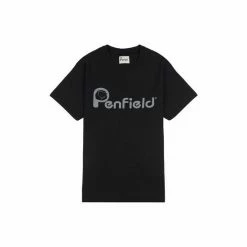 Penfield Bear Chest Black Print T-Shirt -Penfield Shop unnamed file 559