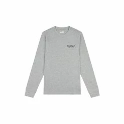 Penfield Grey Arc Mountain Back Graphic Long-Sleeved T-Shirt