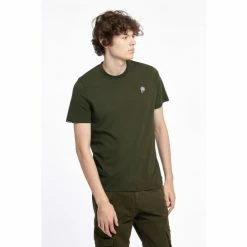 Penfield Green Bear Chest Badge T-Shirt