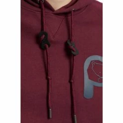 Penfield Purple Bear Chest Print Hooded Sweatshirt -Penfield Shop unnamed file 61