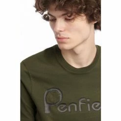Penfield Green Bear Chest Print T-Shirt -Penfield Shop unnamed file 619