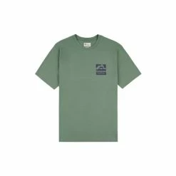 Penfield Green Mountain Filled Back Graphic Short-Sleeved T-Shirt