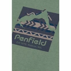 Penfield Green Mountain Filled Back Graphic Short-Sleeved T-Shirt -Penfield Shop unnamed file 630
