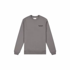 Penfield Grey Hudson Script Crew Neck Long-Sleeved Sweater -Penfield Shop unnamed file 69