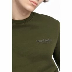 Penfield Green Hudson Script Crew Neck Long-Sleeved Sweater -Penfield Shop unnamed file 75