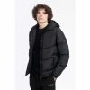 Penfield Script Angled Quilt Ripstop Hooded Puffer Coat