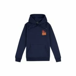 Penfield Blue Mountain Back Graphic Hooded Sweat Top