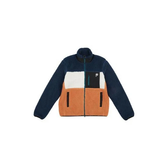 Penfield Colour Block Borg Zip Thru Coat 6 Penfield Colour Block Borg Zip Thru Coat - Image 6