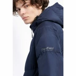 Penfield Script Angled Quilt Ripstop Hooded Puffer Coat -Penfield Shop unnamed file 847
