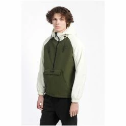 Penfield Green Script Overhead Raglan Colour Block Windcheater 9 Penfield Green Script Overhead Raglan Colour Block Windcheater -Penfield Shop unnamed file 855