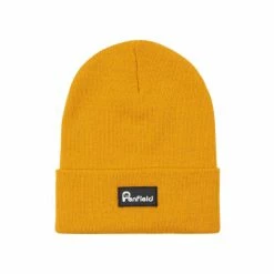 Penfield Yellow Bear Reverse Badge Beanie Hat