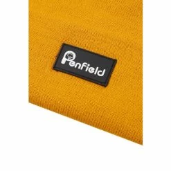 Penfield Yellow Bear Reverse Badge Beanie Hat -Penfield Shop unnamed file 916