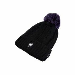 Penfield Black Cable Knit Striped Bobble Hat -Penfield Shop unnamed file 947