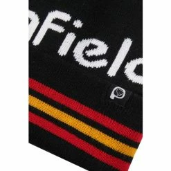 Penfield Black Intarsia Knit Striped Bobble Hat -Penfield Shop unnamed file 973