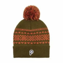 Penfield Green Fairton Fairisle Pattern Bobble Hat -Penfield Shop unnamed file 994